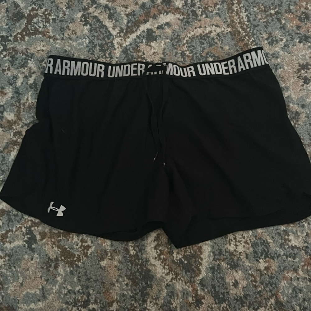 Under Armour Black Athletic Shorts